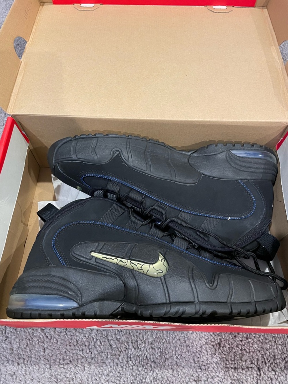 Nike Air Max Penny 1 — 2014 All-Star Retro — Game Royal — Size 10